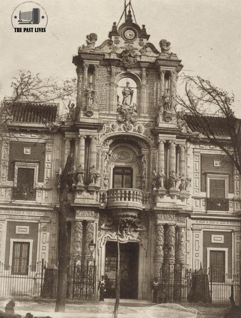 Alejandro Massari   Palace of San Telmo, Seville 1855
