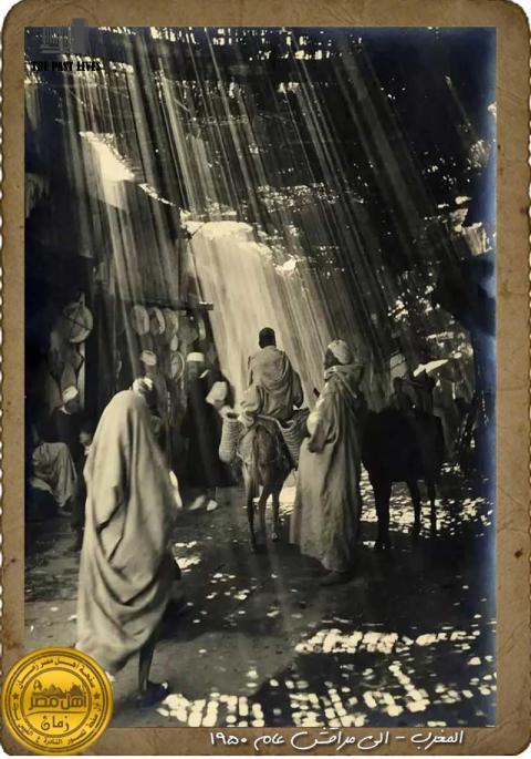 To Marrakech , Morocco 1950