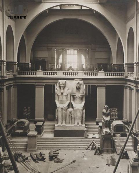 1900 – Egyptian Museum under construction