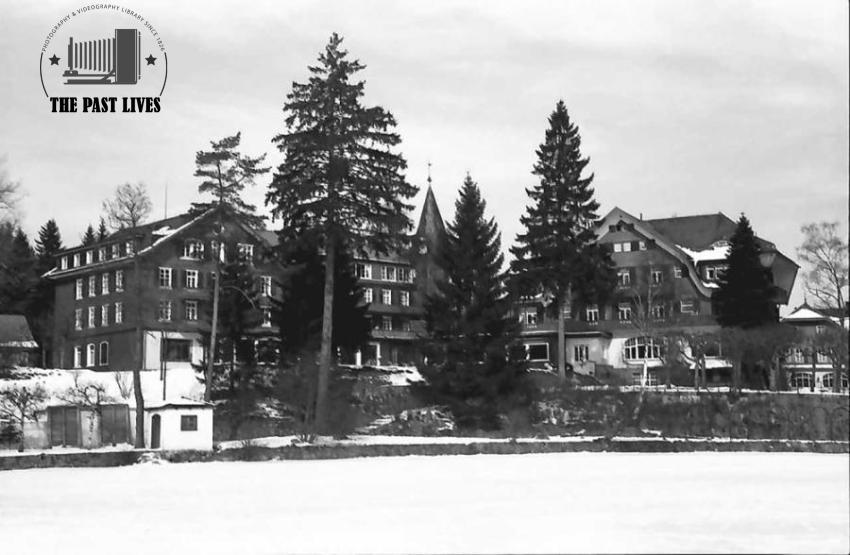 Schwarzwald Hotel vom See ,Germany 1958
