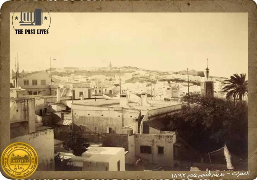 Tangier, general view 1892, Morocco