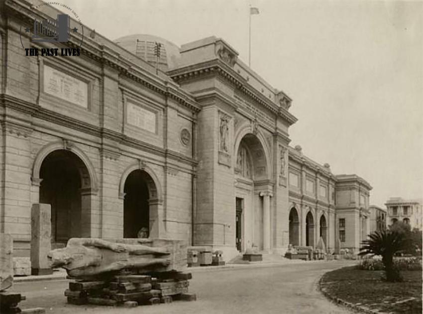 The Egyptian Museum in Tahrir Square 1931