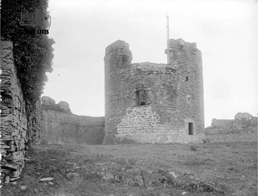Old Castle, Dundrum, Co.Down Ireland 1914