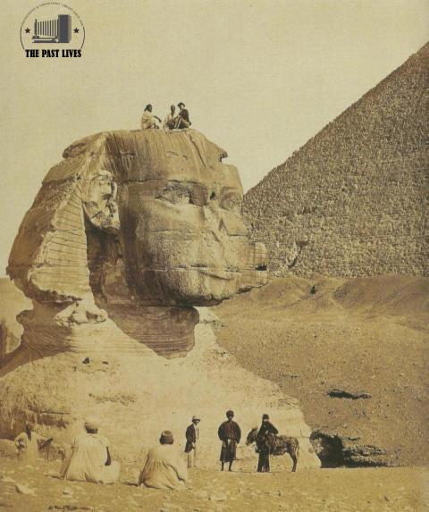 1867 Egypt | Giza - The Sphinx & Pyramids