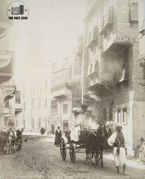 Cairo - Bab al-Wazir Street, 1889