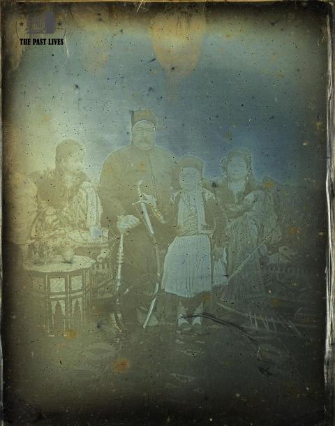 Suleiman Pasha Frenchman, and his family in 1842