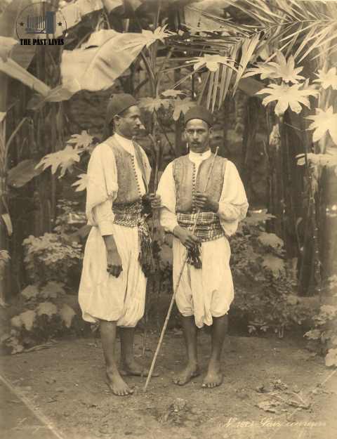 Egypt, Cairo. Two Amshagiyya in 1880