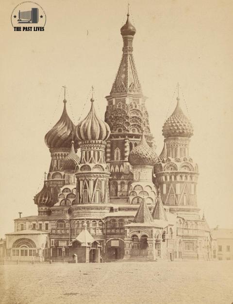 1870 Russia | Moscow - St. Basil's Cathedral