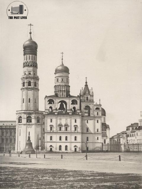 1870 Russia | Moscow - Ivan the Great Bell Tower