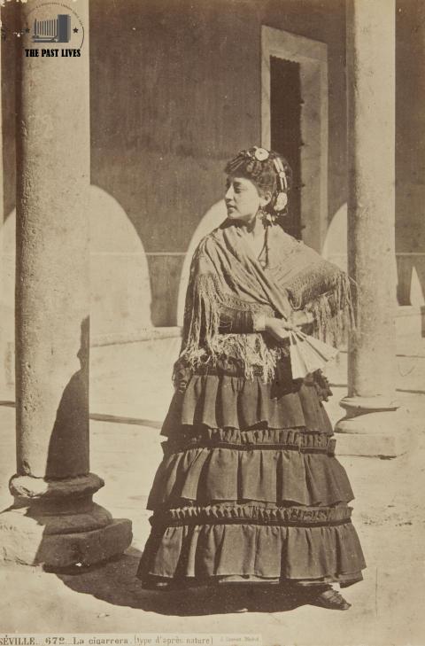 A lady from Seville in 1870 AD