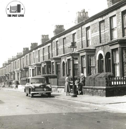 Liverpool. Straßenbild ENGLAND 1966