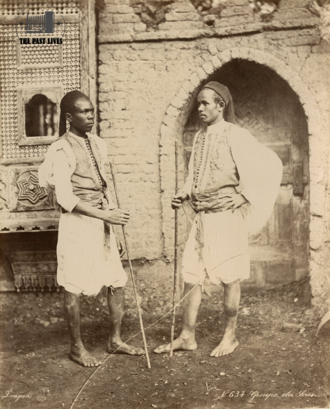 Egypt, Cairo. Two Amshagiyya in 1880