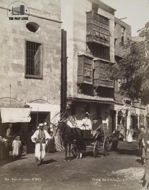 Cairo - Bab al-Wazir Street, 1889