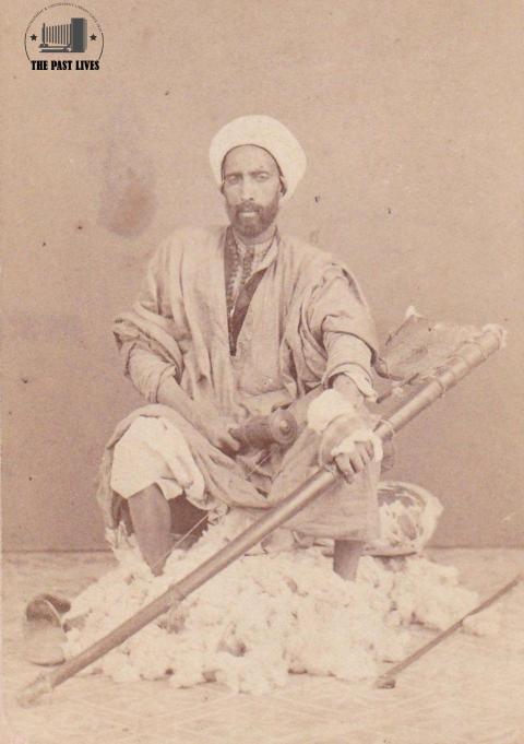 The Mattress Maker in Egypt In 1860 Ad